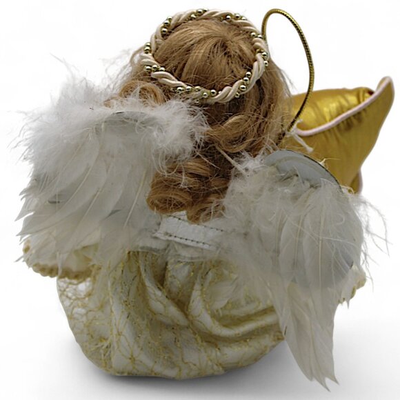 Geppeddo "Mindy Mini Angel" Porcelain Doll With Golden Star - Picture 3 of 7